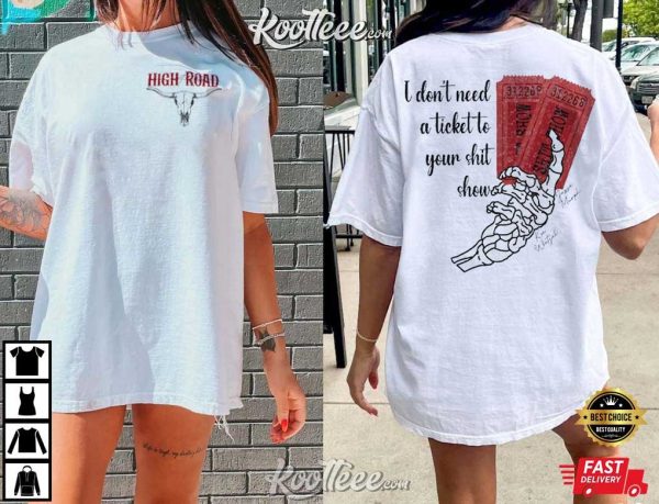 High Road Koe Wetzel Ft Jesse Murph T-Shirt