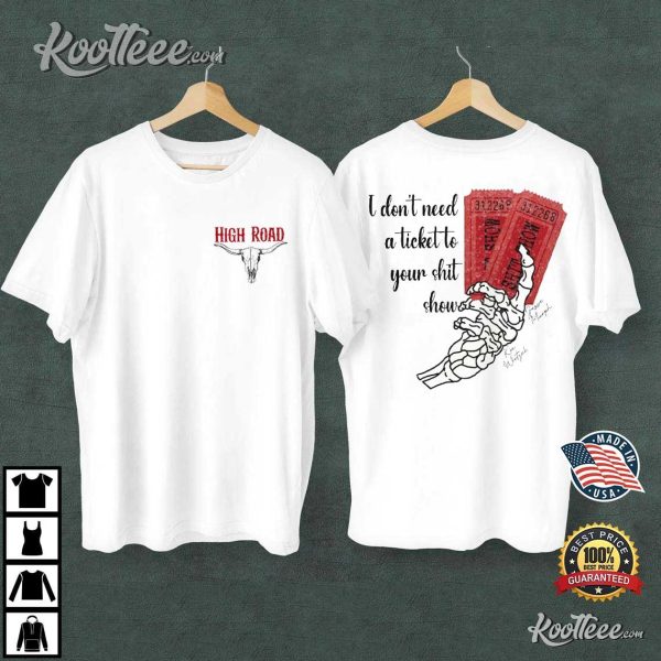 High Road Koe Wetzel Ft Jesse Murph T-Shirt