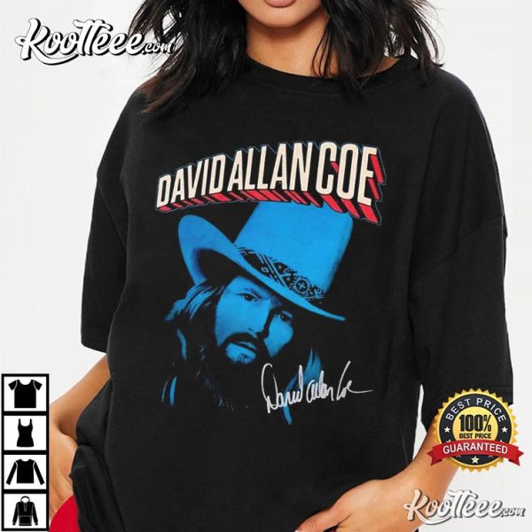 David Allan Coe Signature Gift For Fan T-Shirt