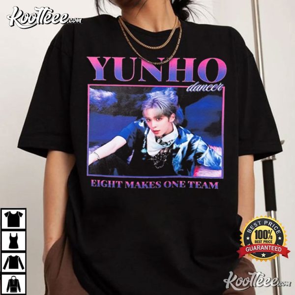 Yunho Ateez 8 Makes One Team T-Shirt