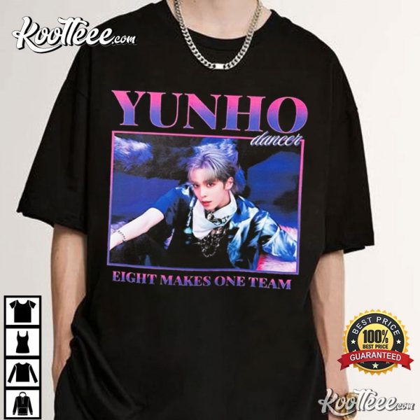 Yunho Ateez 8 Makes One Team T-Shirt