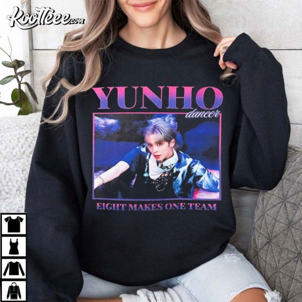 Yunho Ateez 8 Makes One Team T-Shirt