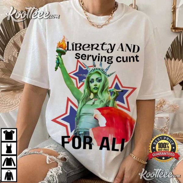 Chappell Roan Liberty And Serving Cunt For All T-Shirt