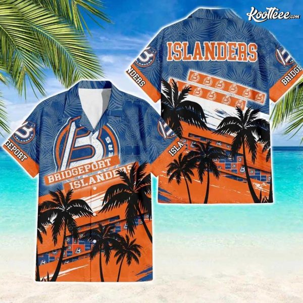 Bridgeport Islanders AHL Hawaiian Shirt