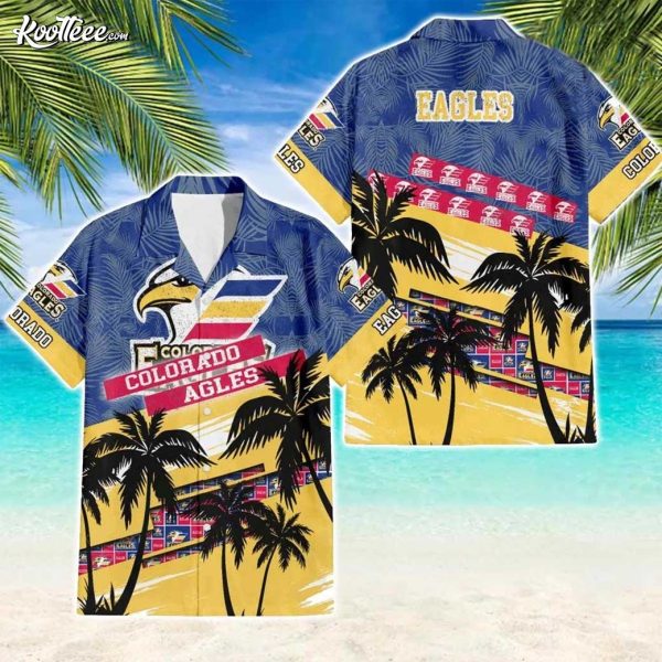 Colorado Eagles AHL Hawaiian Shirt