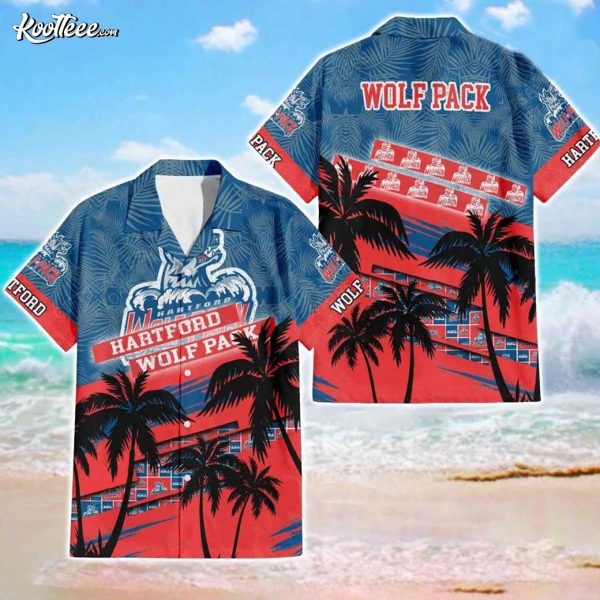 Hartford Wolf Pack AHL Hawaiian Shirt