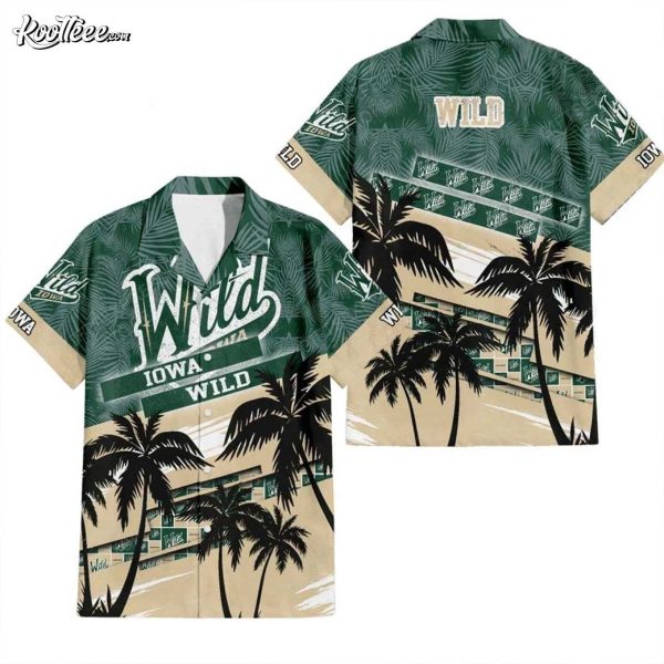 Iowa Wild AHL Hawaiian Shirt