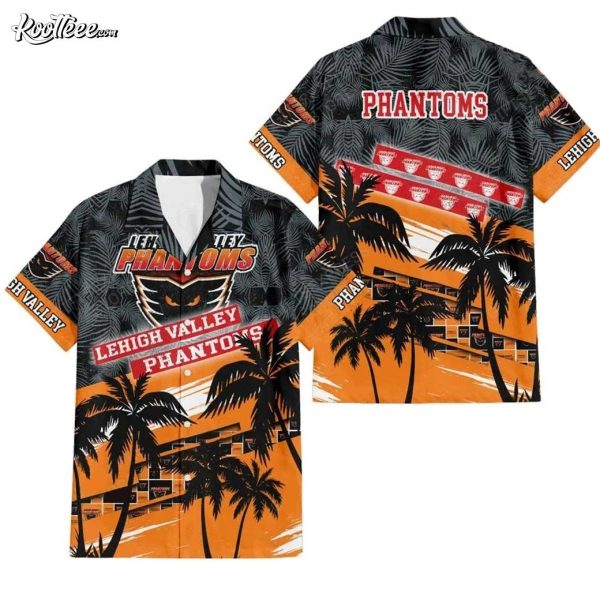 Lehigh Valley Phantoms AHL Hawaiian Shirt