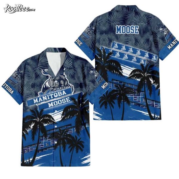 Manitoba Moose AHL Hawaiian Shirt