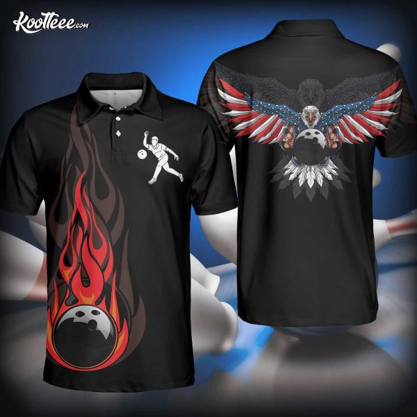 Bowling American Eagles Polo Shirt