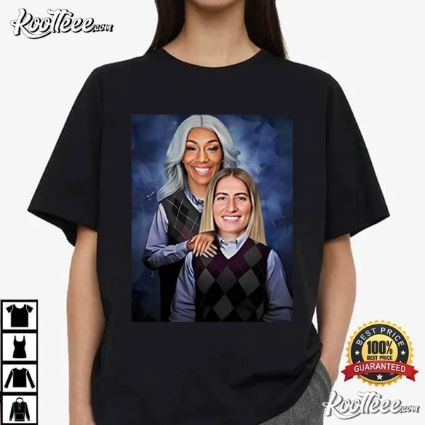 Kate Martin And A’Ja Wilson Step Sisters T-Shirt