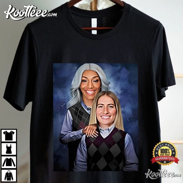 Kate Martin And A’Ja Wilson Step Sisters T-Shirt