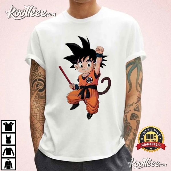 Dragon Ball Songoku Jumping Power T-Shirt