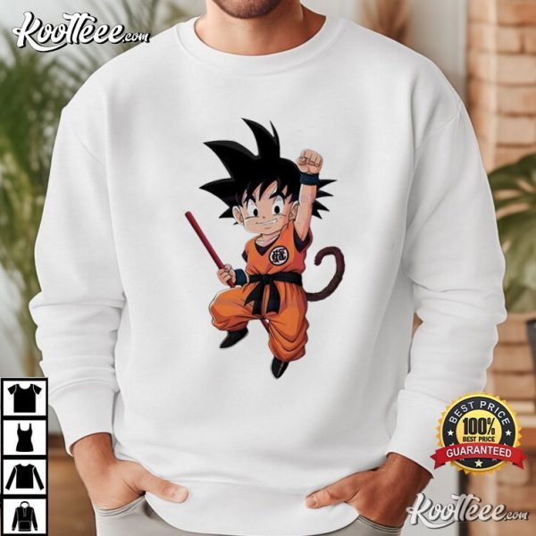 Dragon Ball Songoku Jumping Power T-Shirt