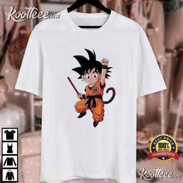 Dragon Ball Songoku Jumping Power T-Shirt