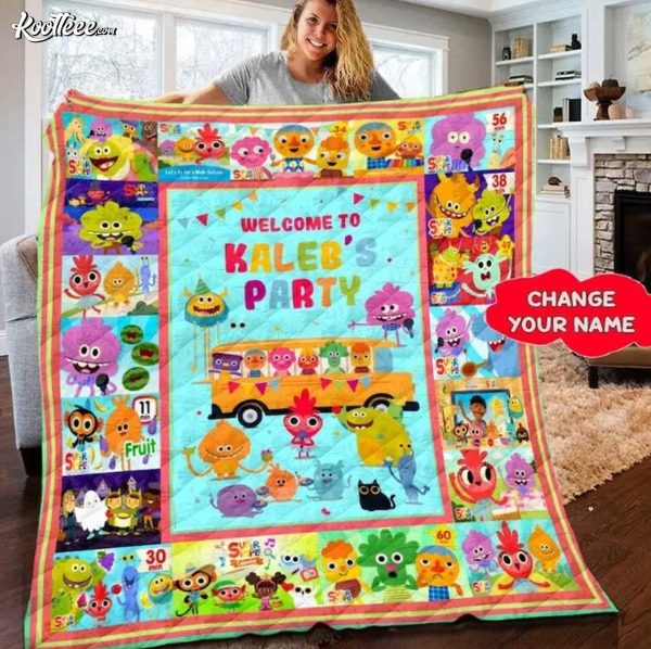 Super Simple Songs Custom Kids Party Fleece Blanket