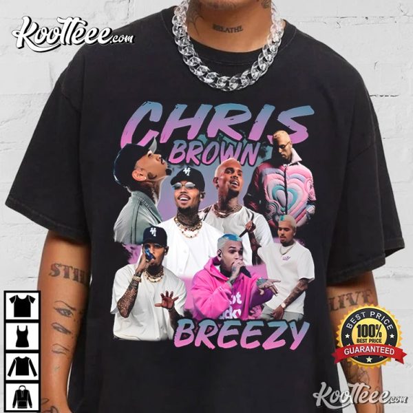 Chris Brown Breezy Hiphop Gift For Fan T-Shirt