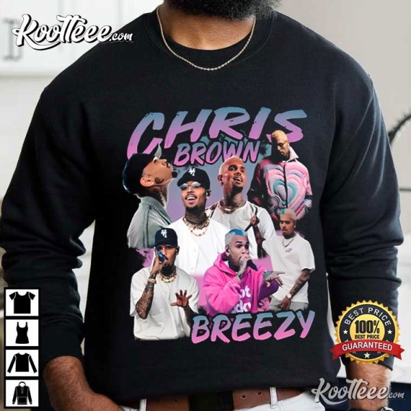 Chris Brown Breezy Hiphop Gift For Fan T-Shirt