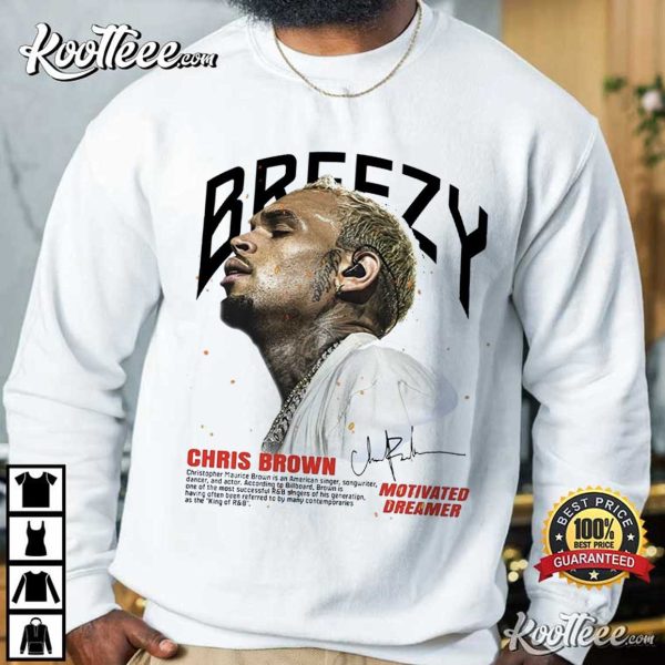 Chris Brown Breezy Gift For Fan T-Shirt