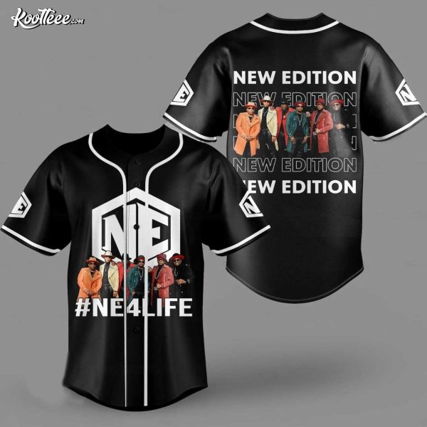 New Edition NE Band Baseball Jersey