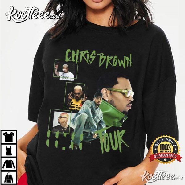 Vintage Chris Brown 1111 Tour 2024 T-Shirt