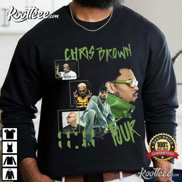 Vintage Chris Brown 1111 Tour 2024 T-Shirt