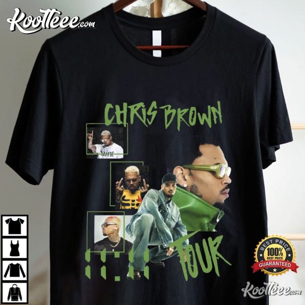 Vintage Chris Brown 1111 Tour 2024 T-Shirt