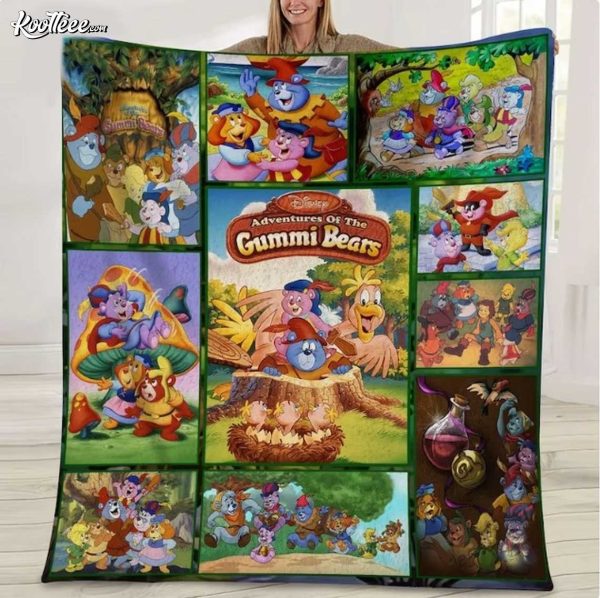 Adventures Of The Gummi Bears Fleece Blanket