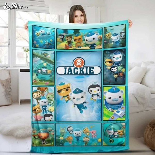 The Octonauts Octopod Custom Name Blanket