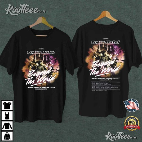 Tokio Hotel Beyond The World Tour 2024 T-Shirt