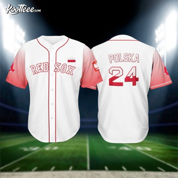 Boston Red Sox Polish Celebration 2024 Gift Baseball Jersey