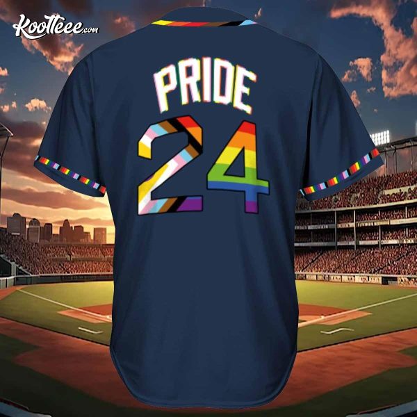 Boston Red Sox Pride Gift 2024 Baseball Jersey