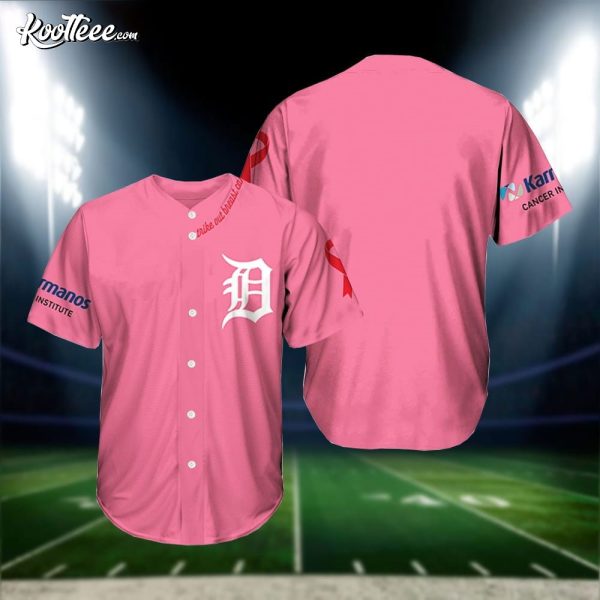 Tigers Pink Out The Park Baseball Jersey