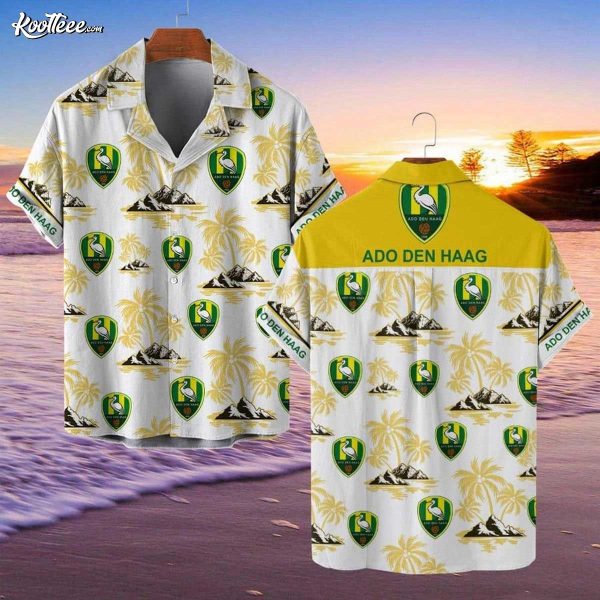 ADO Den Haag Eredivisie Hawaiian Shirt And Shorts