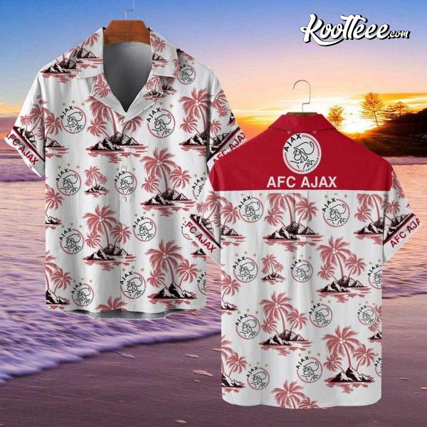 AFC Ajax Eredivisie Hawaiian Shirt And Shorts