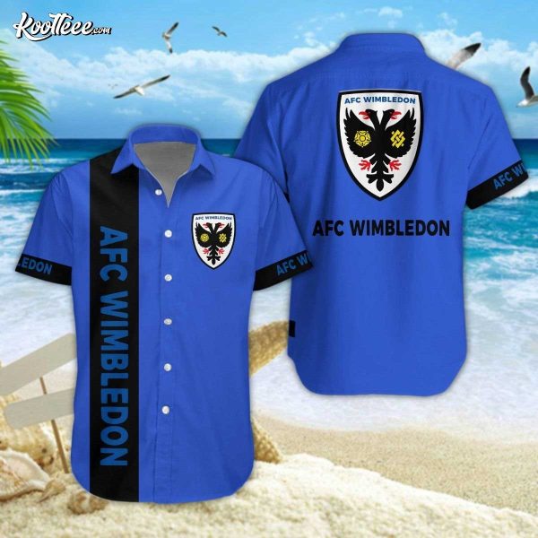 AFC Wimbledon Hawaiian Shirt And Shorts