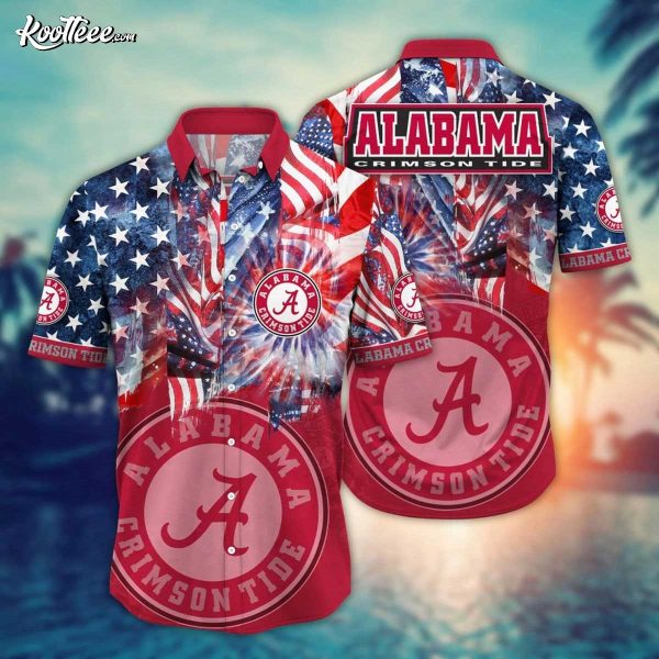 Alabama Crimson Tide NCAA American Hawaiian Shirt