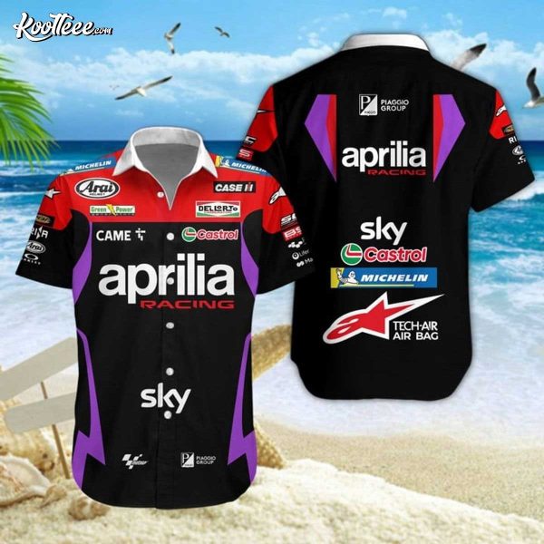 Aprilia Racing Hawaiian Shirt And Shorts