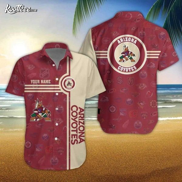 Arizona Coyotes NHL Personalized Hawaiian Shirt