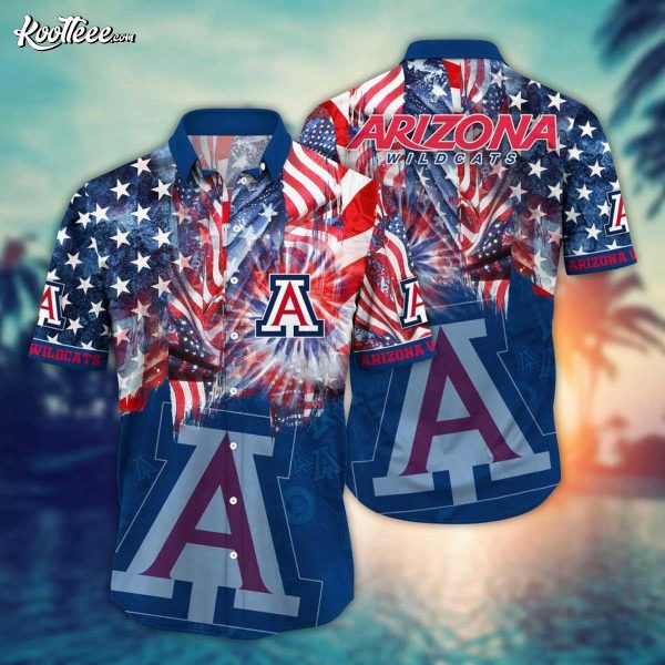 Arizona Wildcats NCAA American Hawaiian Shirt