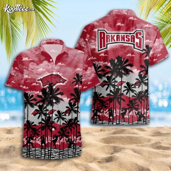 Arkansas Razorbacks Summer Tropical Hawaiian Shirt