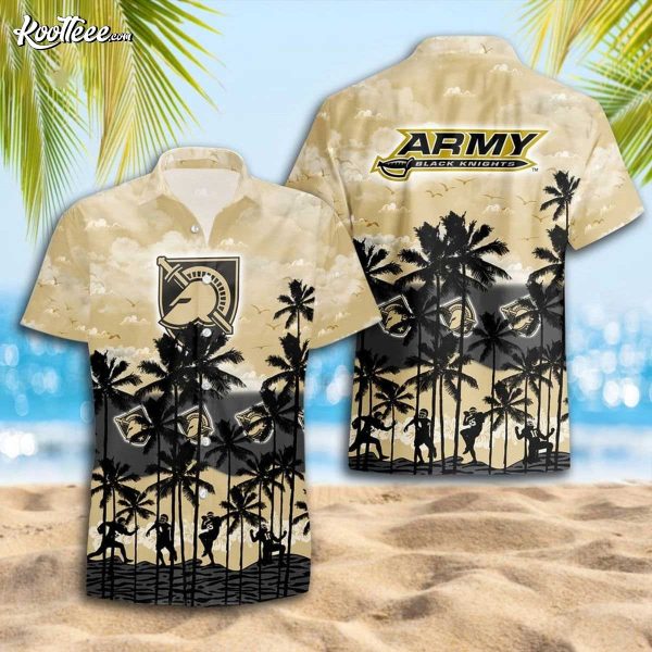 Army Black Knights Summer Tropical Hawaiian Shirt