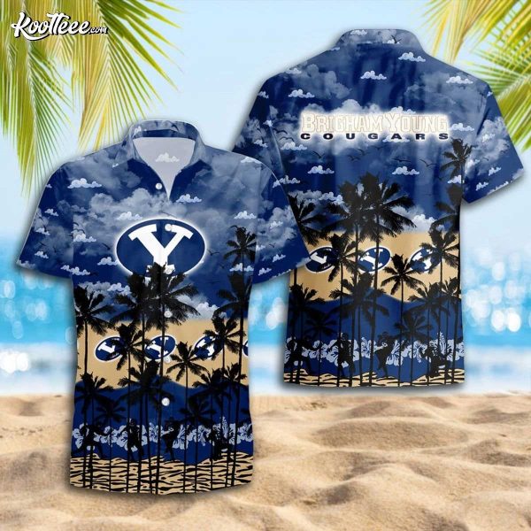 BYU Cougars Summer Tropical Hawaiian Shirt