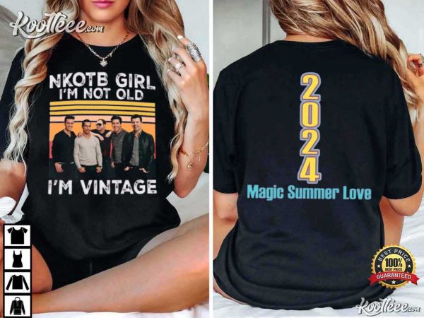 Vintage NKOTB Girl Magic Summer 2024 T-Shirt