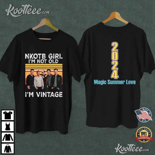 Vintage NKOTB Girl Magic Summer 2024 T-Shirt