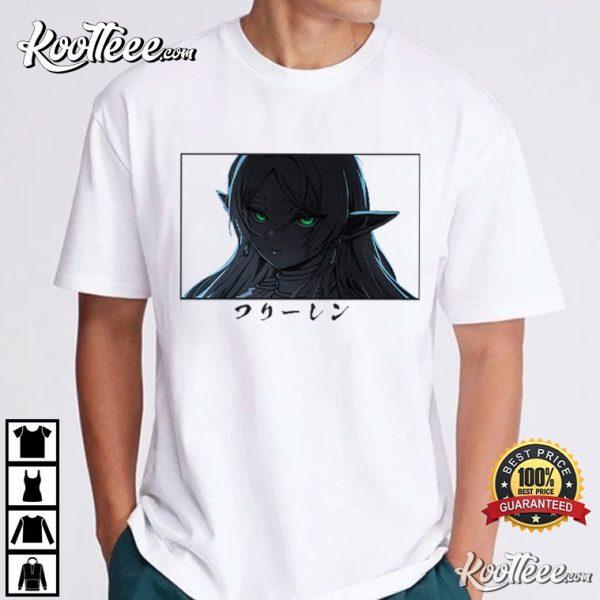 Frieren Stare Sousou No Frieren Anime Gift T-Shirt