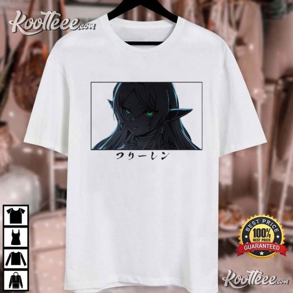 Frieren Stare Sousou No Frieren Anime Gift T-Shirt