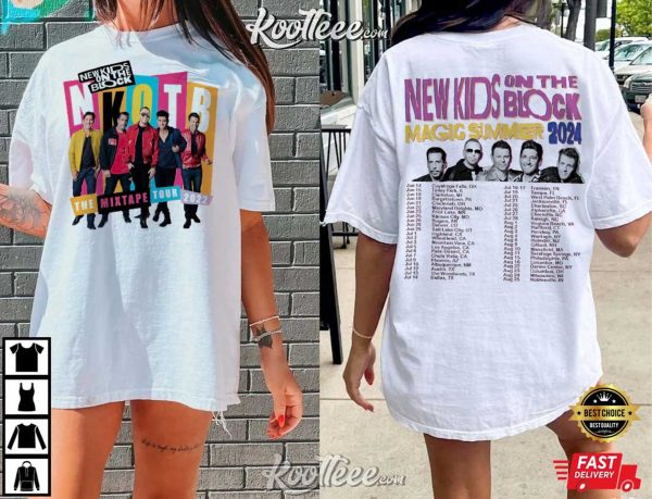 NKOTB New Kids On The Block Summer Tour T-Shirt