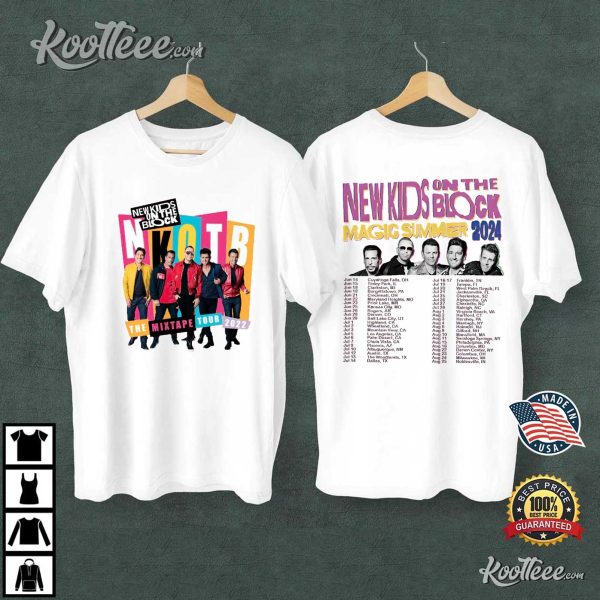 NKOTB New Kids On The Block Summer Tour T-Shirt