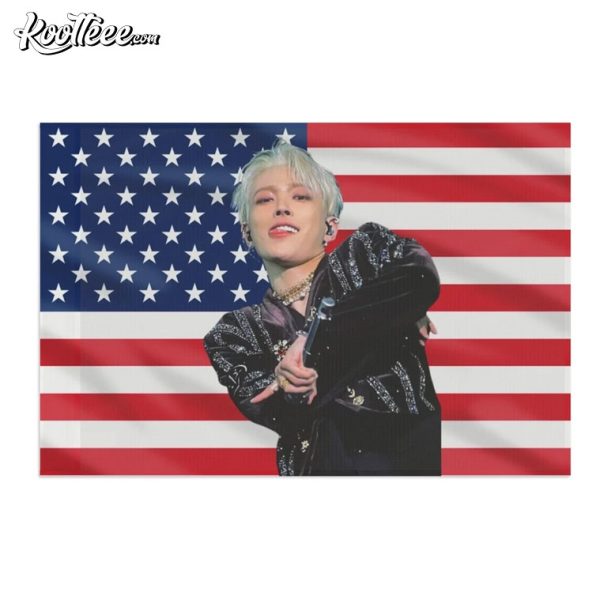 Hongjoong Ateez American Flag